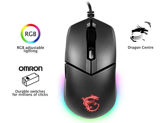 MSI Clutch GM11 gaming Mouse Price in Bangladesh | UCC BD