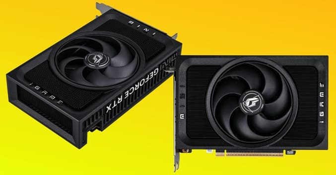 رونمایی کالرفول از کارتهای گرافیک RTX 5070 و 5060 Ti سری iGame Mini