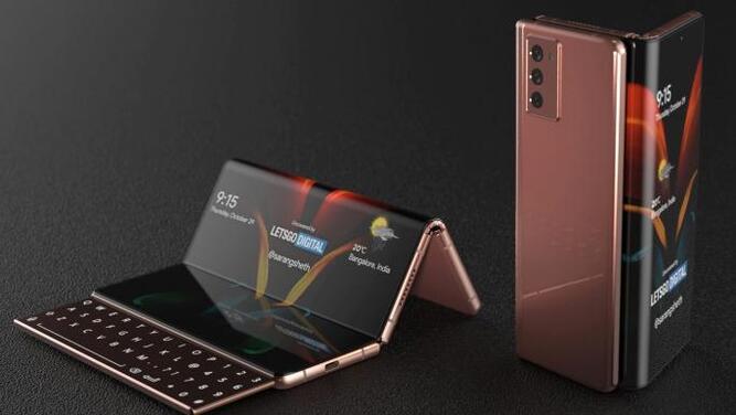 نمایشگر s-foldable سامسونگ