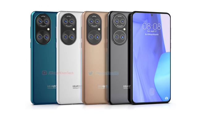 رندر هواوی p50