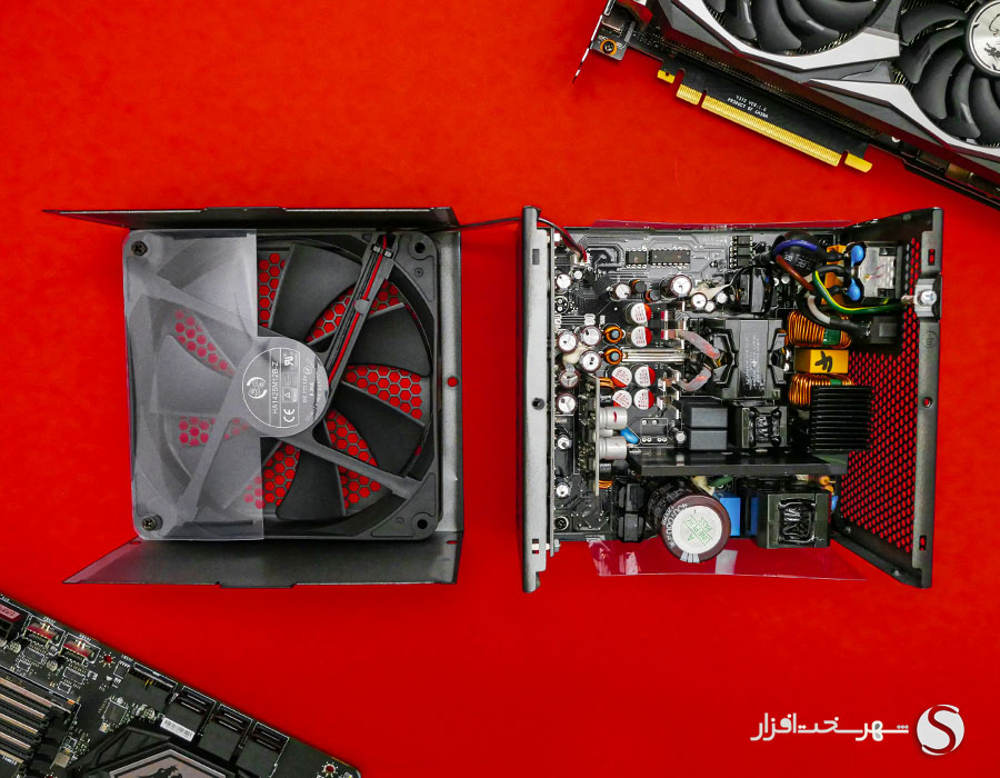 برد و فن پاور MSI A850GF