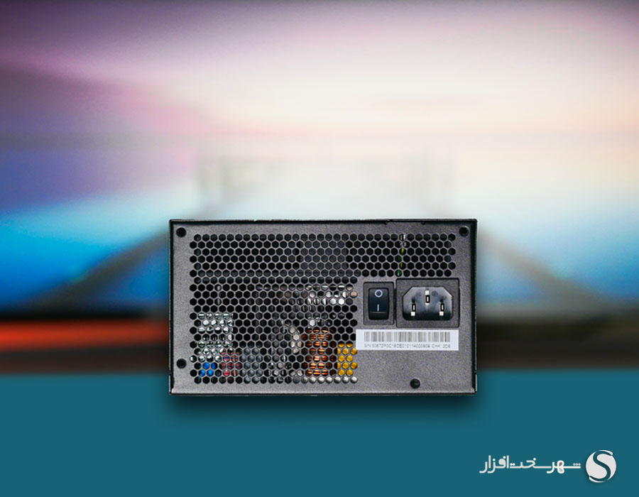 نمای پشت پاور MSI A850GF