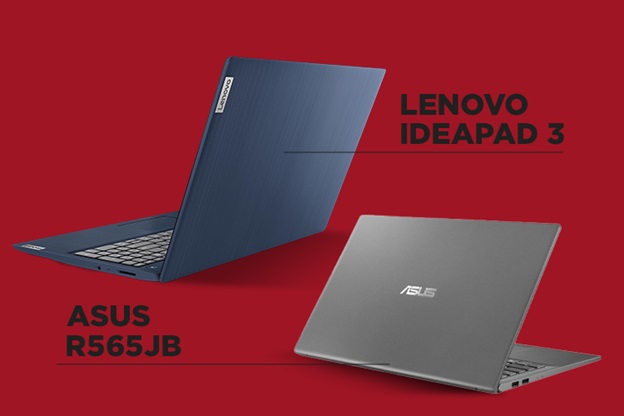 مقایسه لپ تاپ لنوو Ideapad 3 با ایسوس R565JB