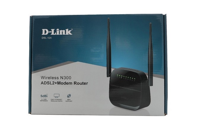 معرفی مودم روتر دی لینک DSL-124