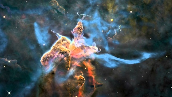 سحابی شاه‌تخته یا CARINA NEBULA