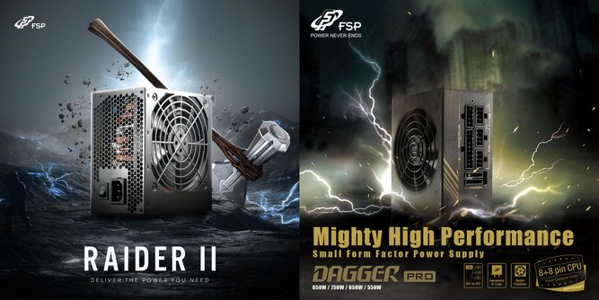 پاورهای قدرتمند سری RAIIDER II شرکت FSP