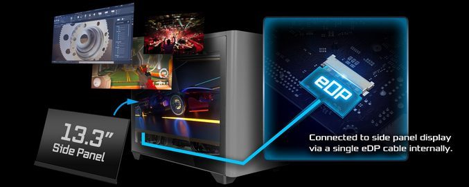 نمایشگر جانبی کیس ازراک Side Panel Kit