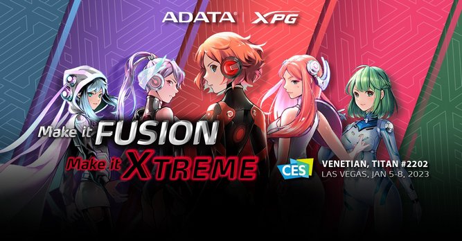محصولات ADATA و XPG برای سال 2023