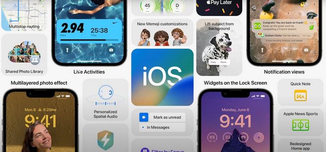 ویژگی های جدید iOS 16