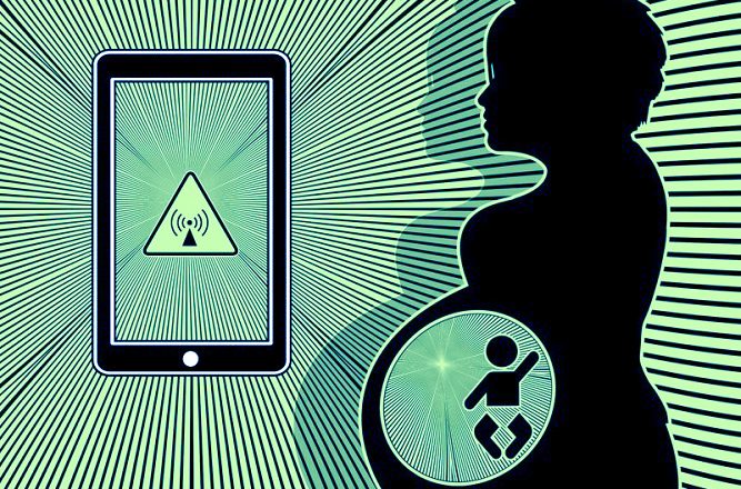 وای فای برای جنین مضر است