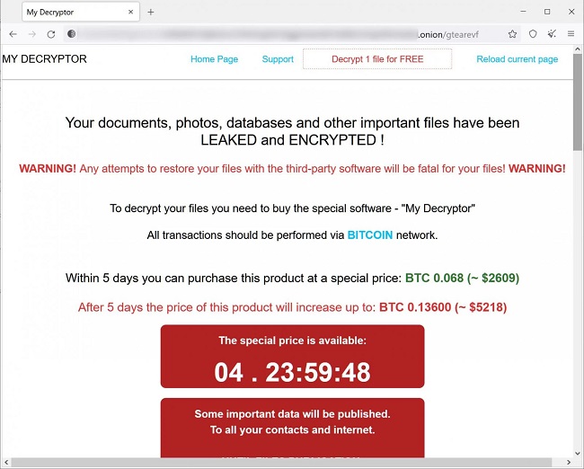 Magniber ransomware