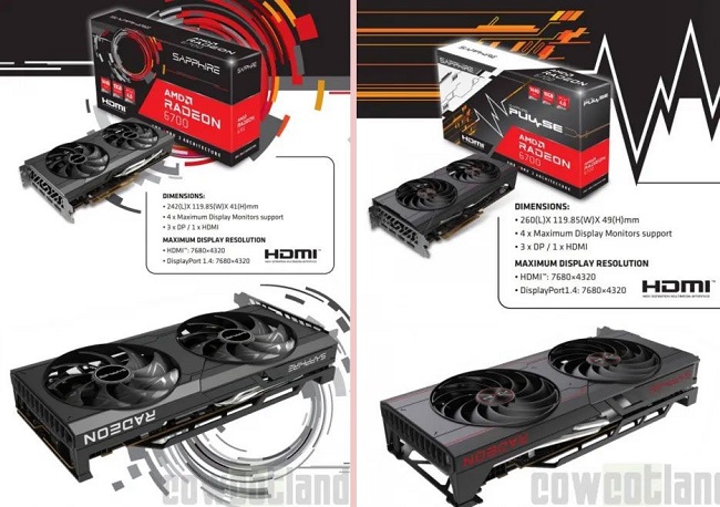 کارت گرافیک AMD Radeon 6700 سافایر