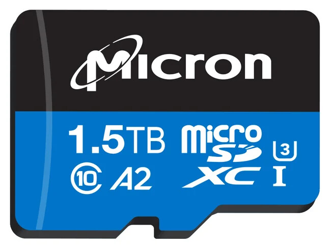 کارت حافظه 1.5 ترابایتی microSD