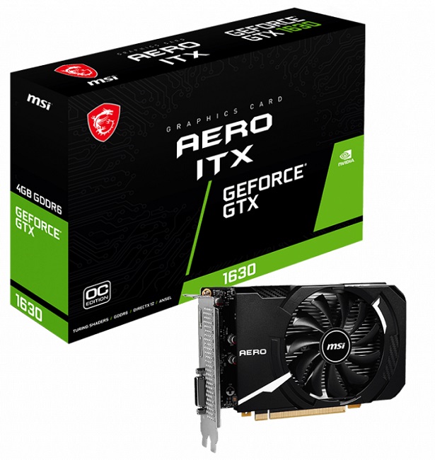 کارتهای گرافیک MSI GeForce GTX 1630