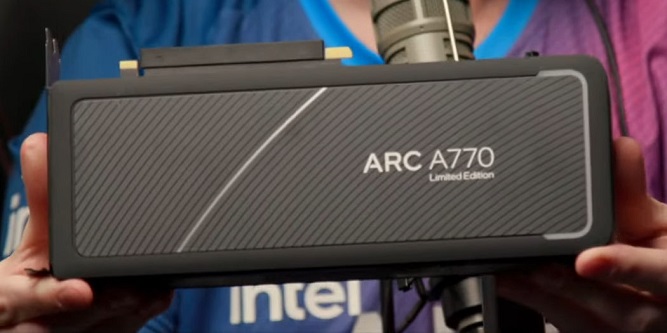  کارت گرافیک Arc A770 Limited Edition اینتل