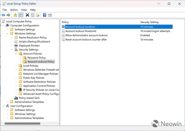 قفل شدن کامپیوتر در ویندوز 11