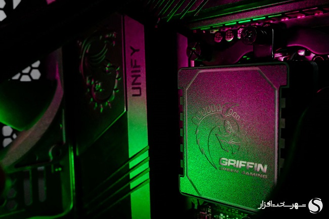 واترکولر GLACIER 240 ARGB گرین سازگار با سوکت LGA1700 اینتل