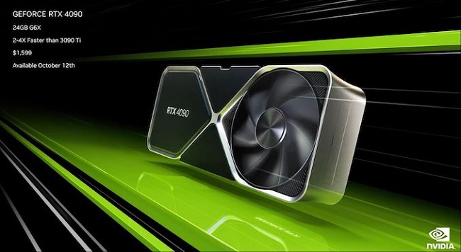 قیمت کارت گرافیک GeForce RTX 4090