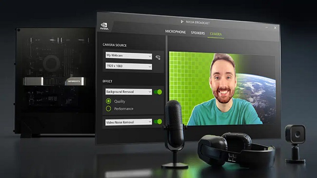 دیپ فیک چشم  Eye Control انویدیا