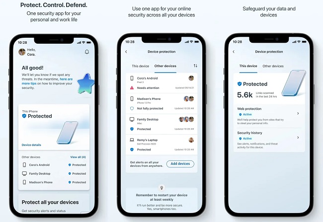 انتشار نسخه iOS برنامه مایکروسافت دیفندر