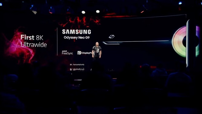 عرضه نمایشگر Odyssey Neo G9 با نمایشگر 8k و  فوق عریض