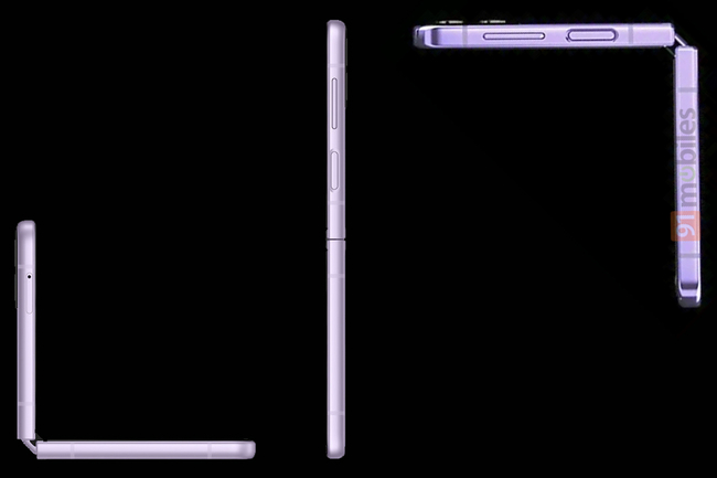 تصاویر galaxy z flip 4