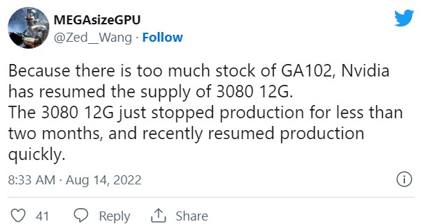قیمت rtx 3080 12gb