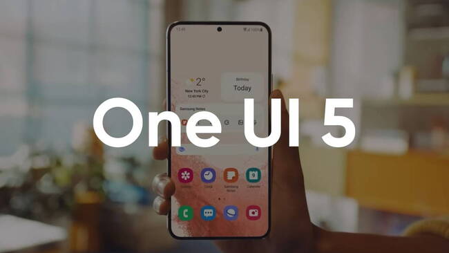 رابط کاربری one ui 5.0