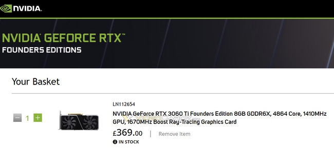 کارت گرافیک rtx 3060 ti
