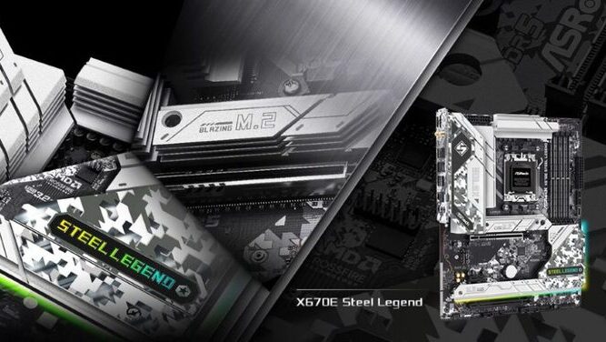 مادربرد asrock x670e