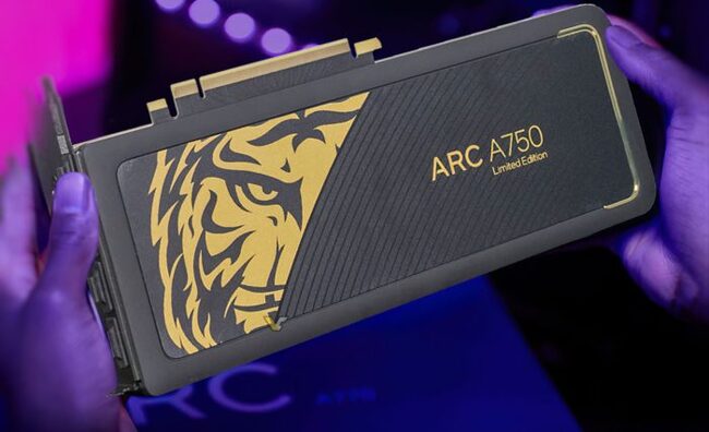  مشخصات کارت گرافیک arc a750