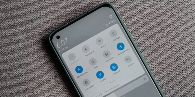 اسکرین شات شیائومی