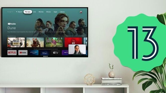 سیستم عامل اندروید تی وی 13