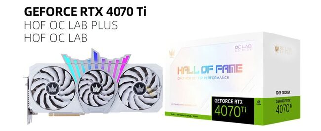 کارت گرافیک rtx 4070 ti hof