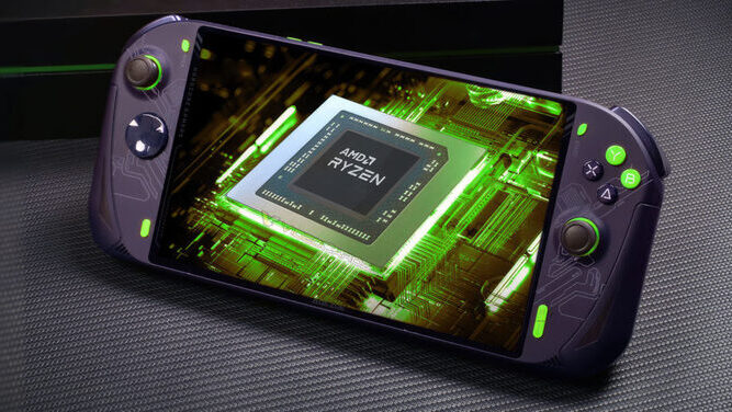 کنسول گیمینگ aokzoe a1