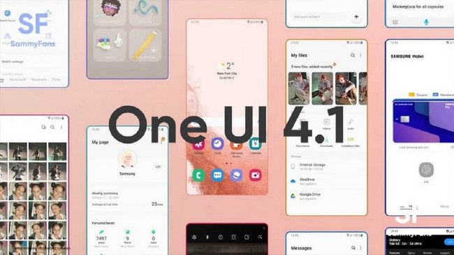 آپدیت One UI 4.1