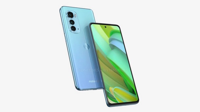 رندر گوشی Moto Edge 2022 موتورولا