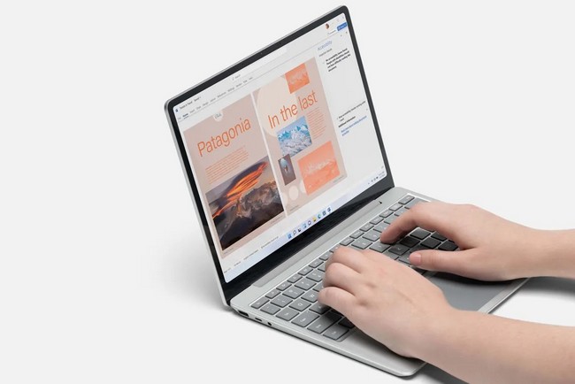 نمایشگر Surface Laptop Go 2