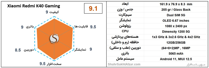 مشخصات گوشی گیمینگ شیائومی ردمی کی 40 گیمینگ 5جی - بهترین گوشی های جهان مشخصات گوشی گیمینگ شیائومی ردمی کی 40 گیمینگ 5جی - بهترین گوشی های جهان