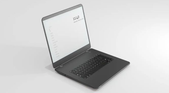اولین لپ تاپ مجهز به نمایشگر E-Paper