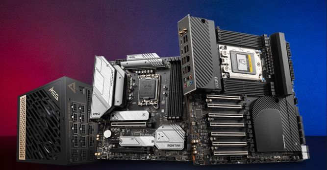 معرفی محصولات جدید MSI