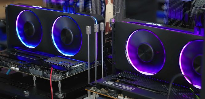 نتایج بنچمارک کارت گرافیک Arc A770 اینتل