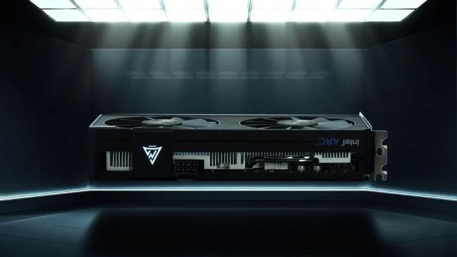  اورکلاک کارت گرافیک Arc A380 اینتل