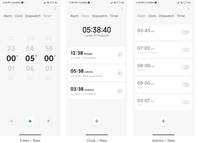 ویژگیهای رابط کاربری MIUI 14