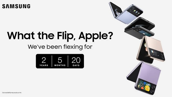 سامسونگ نوآوریهای گوشیهای آیفون 14 را مورد تمسخر قرار داد