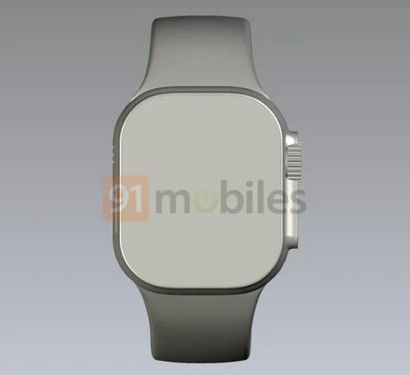 نمای جلویی اپل واچ پرو