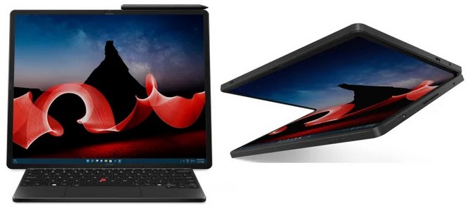 لپ‌تاپ تاشو ThinkPad X1 Fold