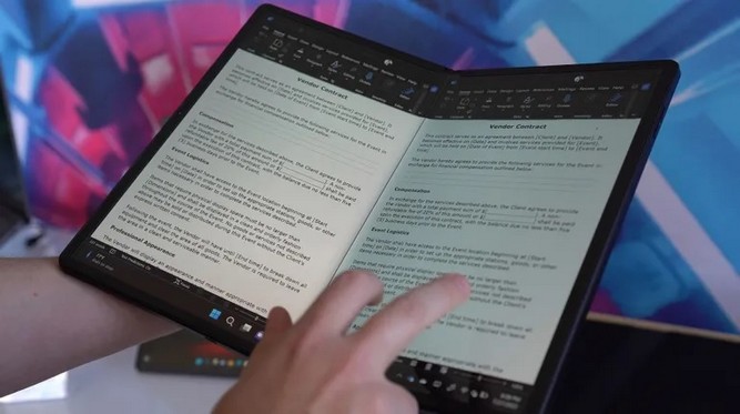 مشخصات فنی لپ تاپ لنوو ThinkPad X1 Fold 2022