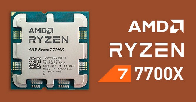 بنچمارک پردازنده Ryzen 7 7700X