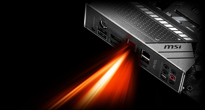 نورپردازی مادربرد MAG B550 TOMAHAWK